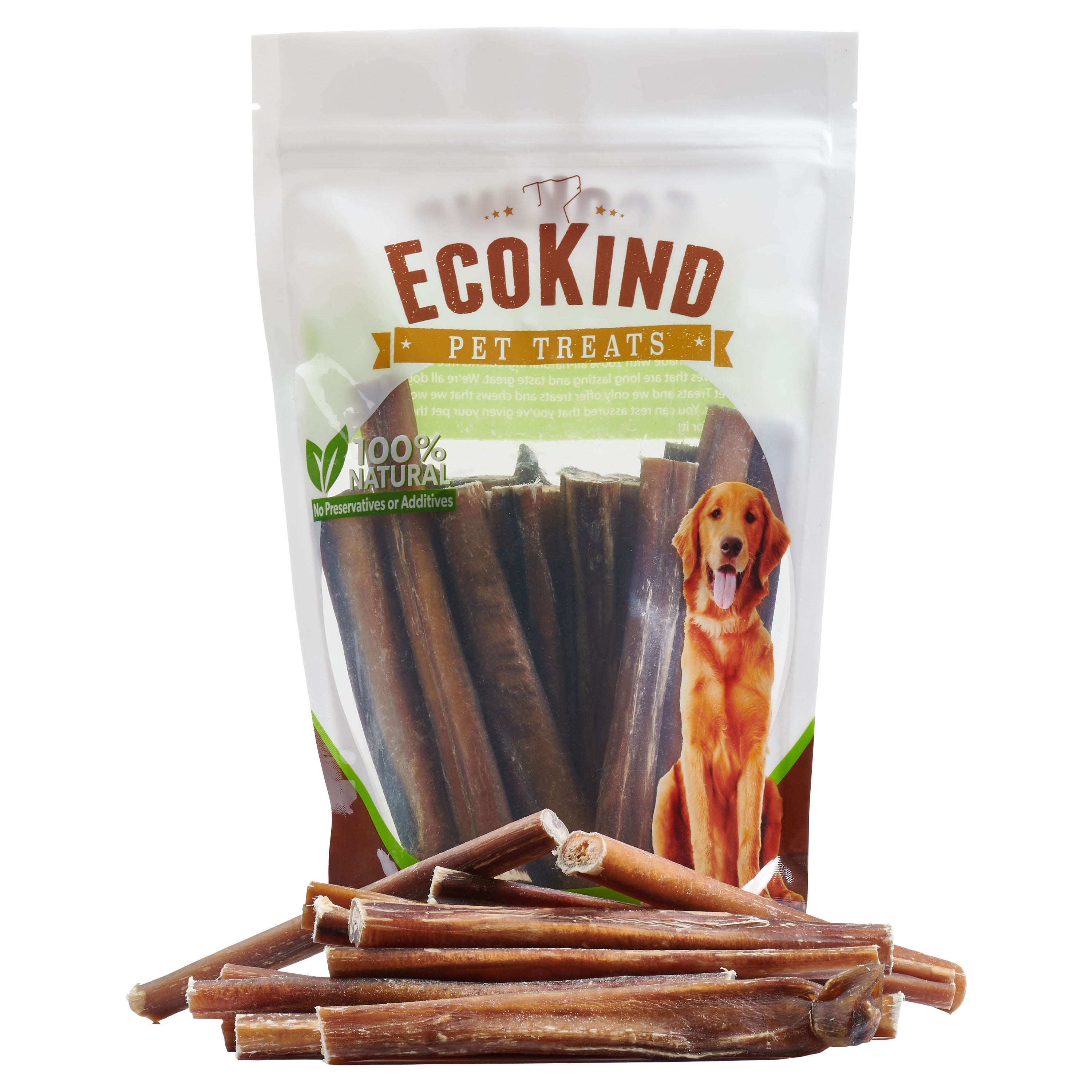 100% Brazilian Grass-Fed Beef Bully Sticks