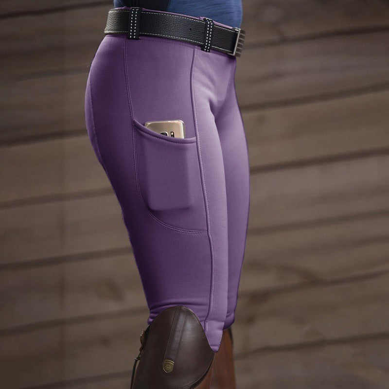 Stretch Hip-lifting Ladies Breeches