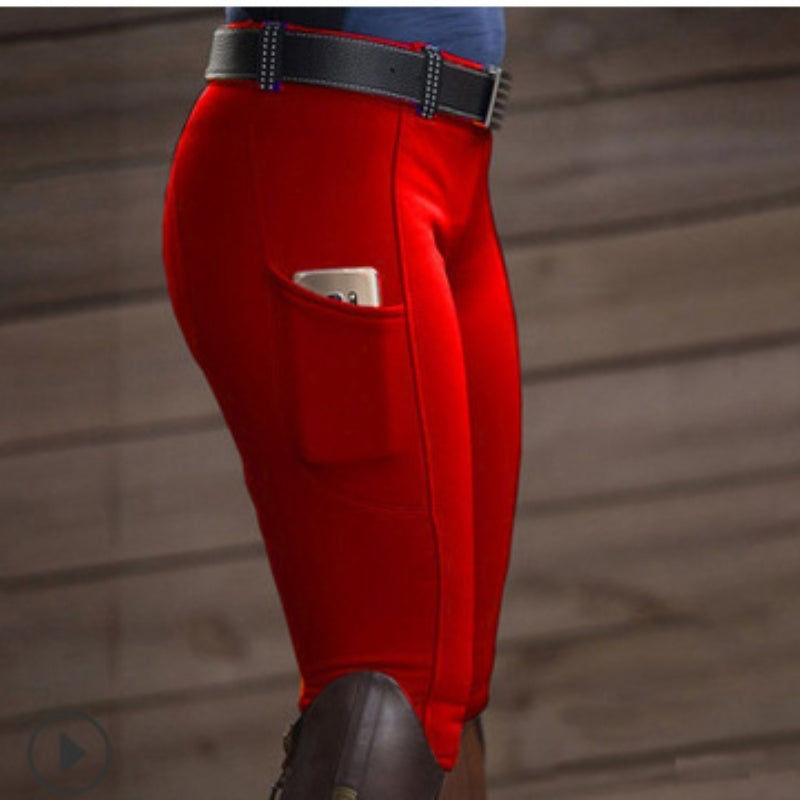 Stretch Hip-lifting Ladies Breeches