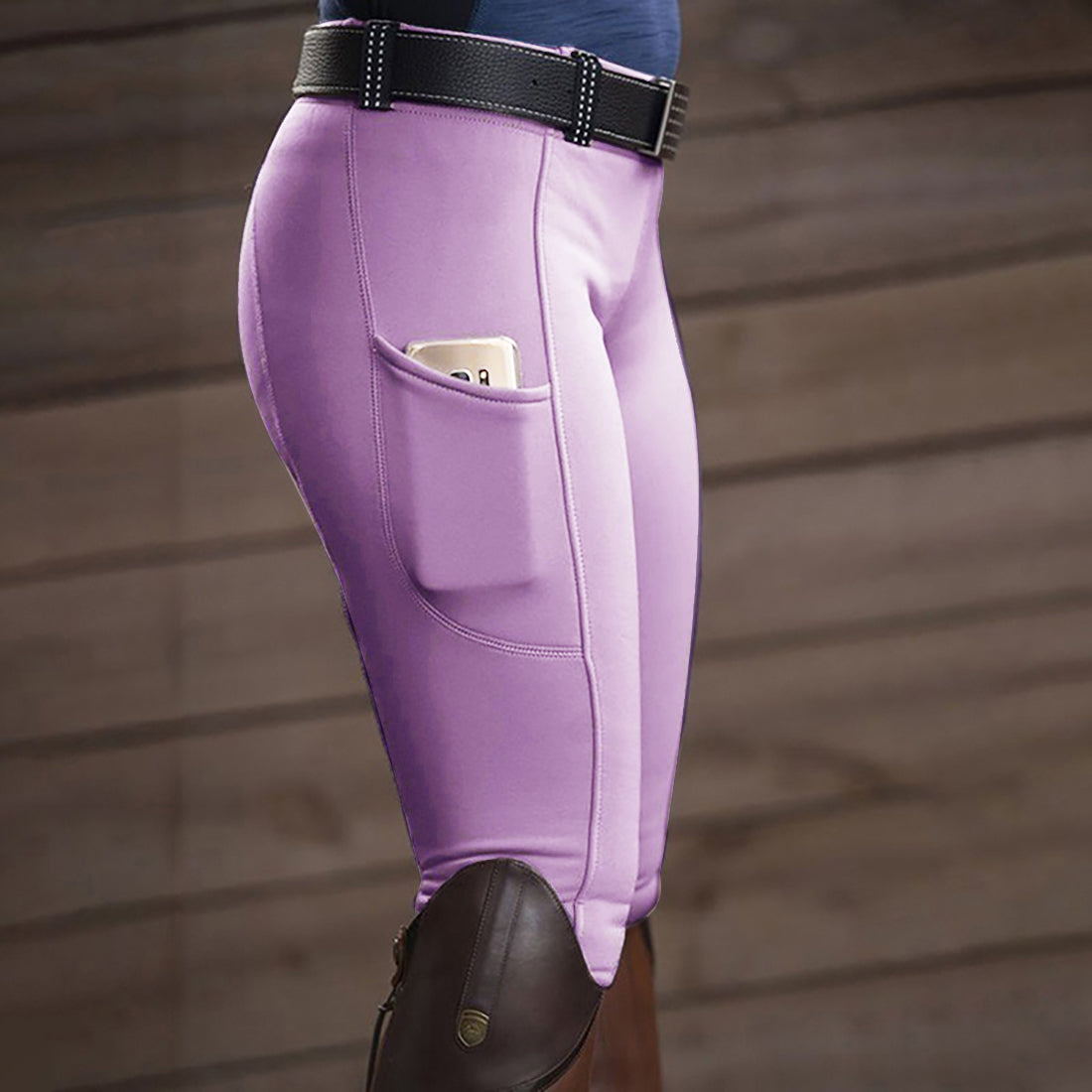 Stretch Hip-lifting Ladies Breeches
