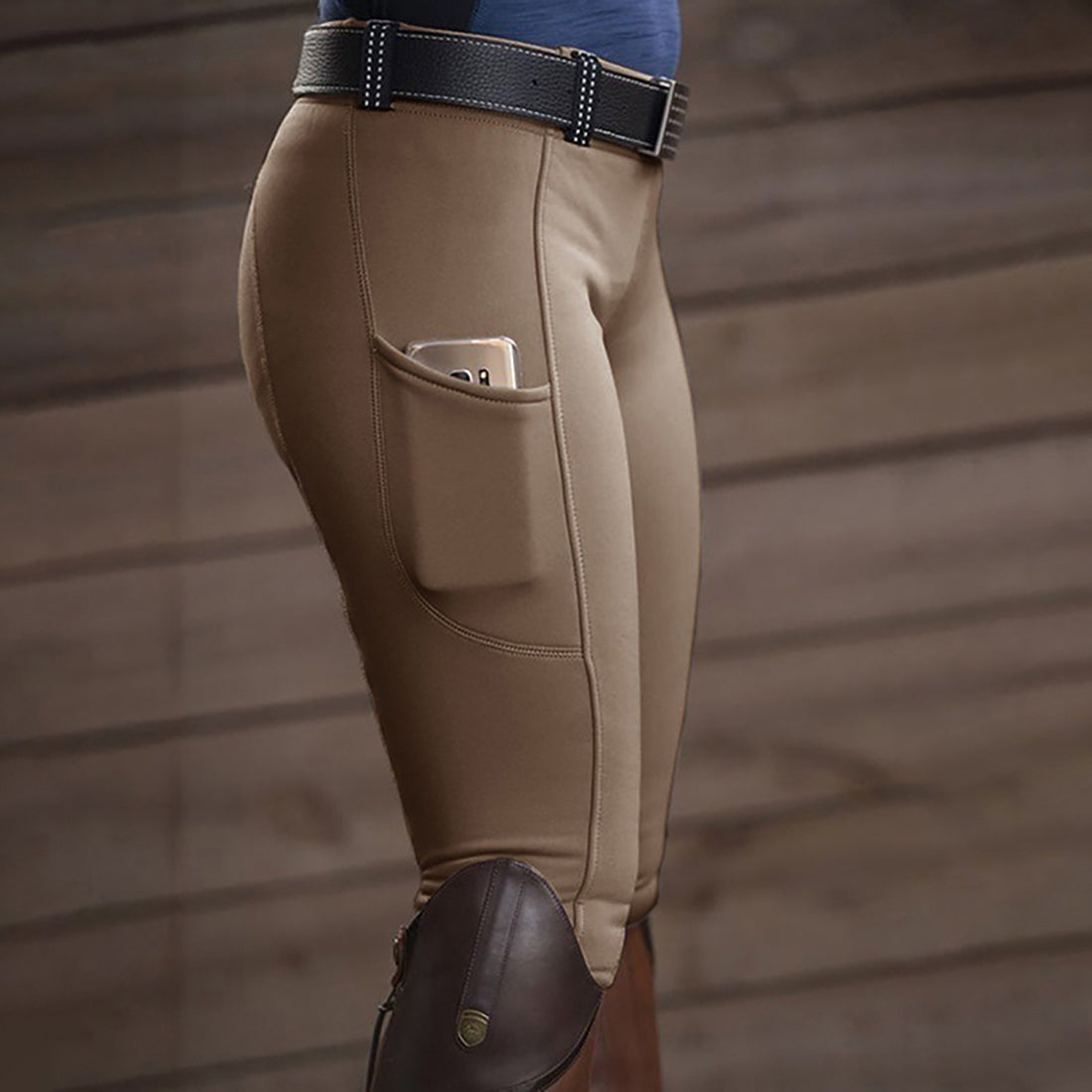 Stretch Hip-lifting Ladies Breeches