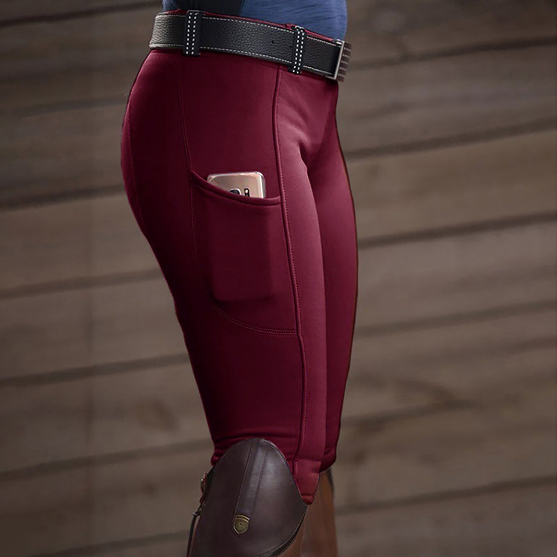 Stretch Hip-lifting Ladies Breeches