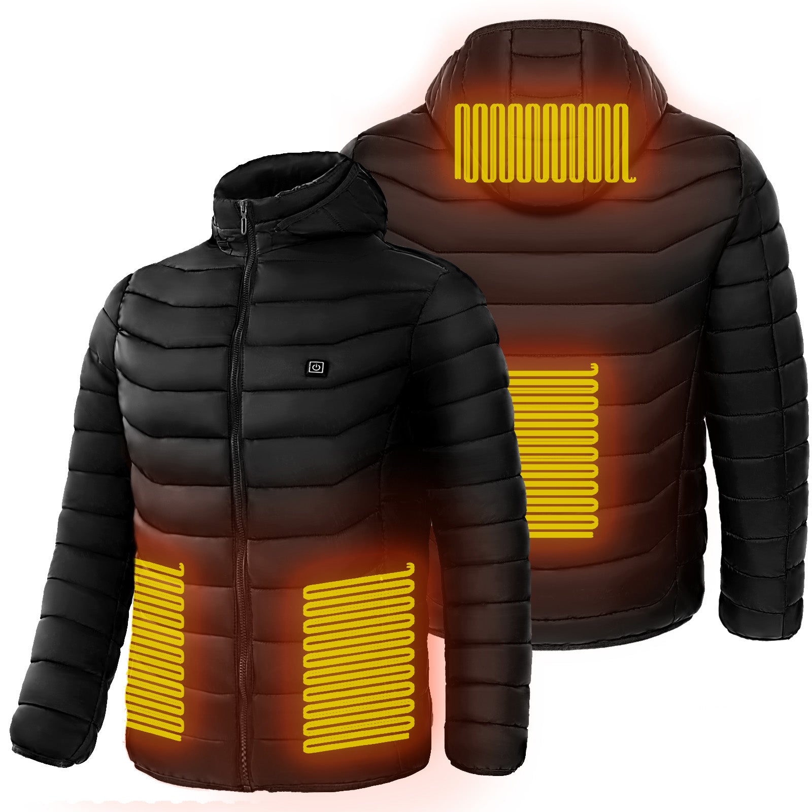 Heated Riding Jacket – Lightweight Hooded Electric Puffer for Equestrians